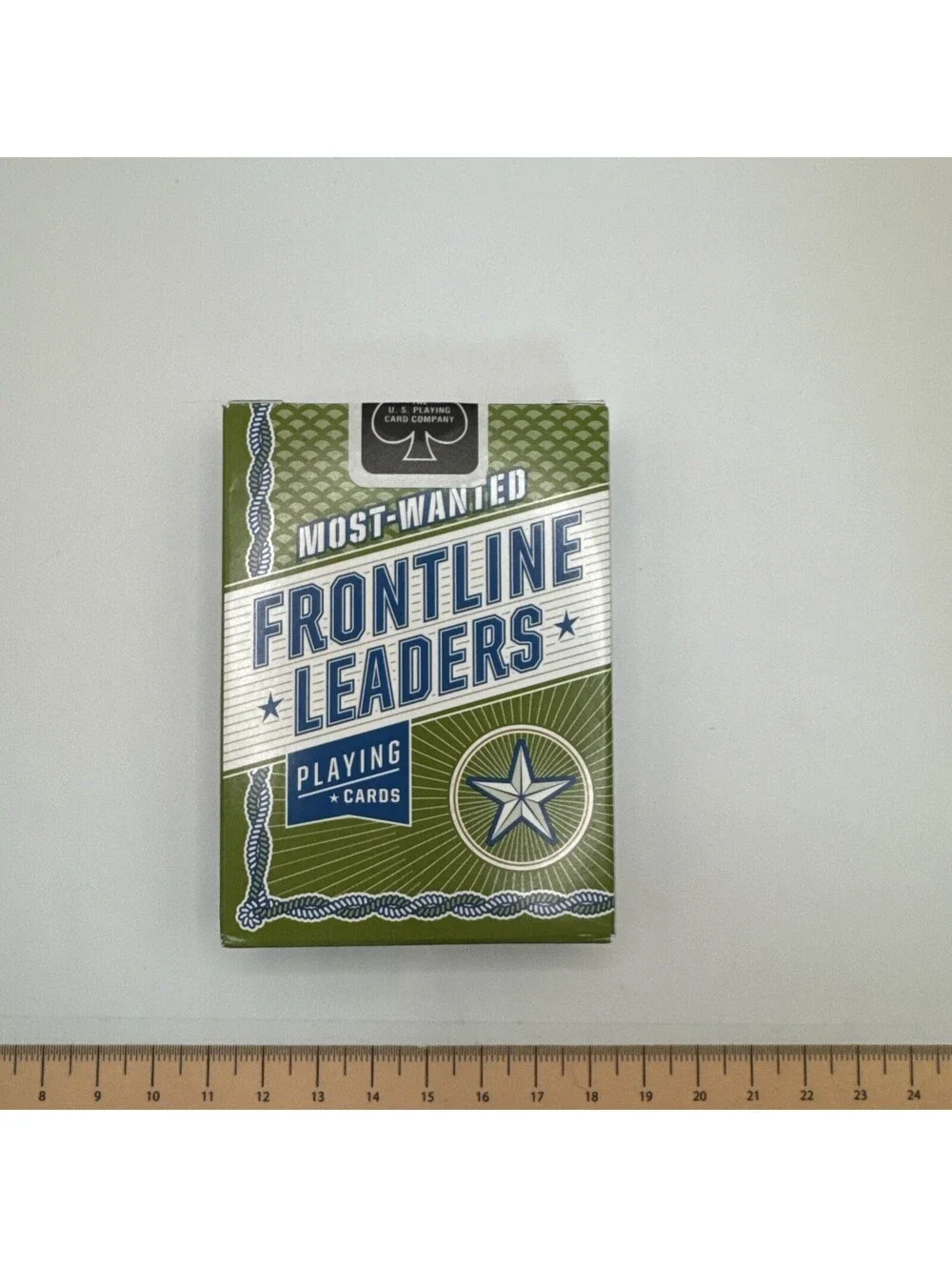 Bicycle Playing Cards Frontline Leaders Post 9/11 Military Business & Charities
